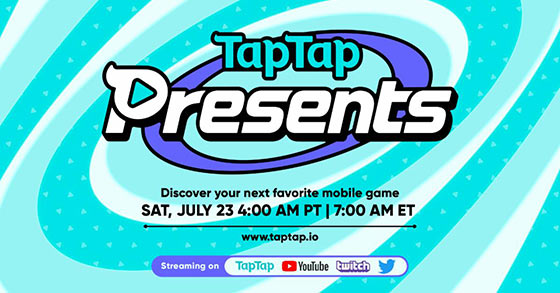 the anticipated online showcase taptap presents 2022 is now live