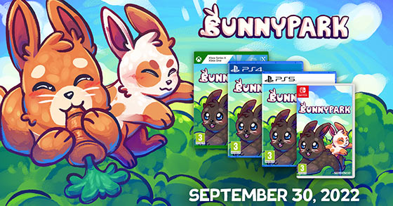 the bunny park-themed management sim bunny park is coming to consoles on september 30th 2022
