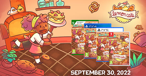 the cafe management game lemon cake is coming to consoles on september 30th 2022
