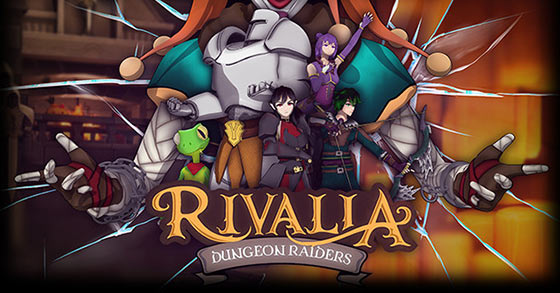 the cartoonish roguelike arpg rivalia dungeon raiders is coming to pc via steam this september 2022