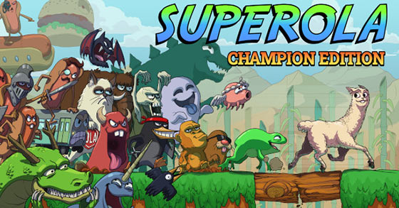 the challenging platforming adventure superola champion edition is now available for pc and consoles