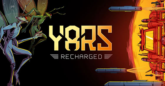 the classically-inspired trance shooter yars recharged has just released its brand-new gameplay trailer