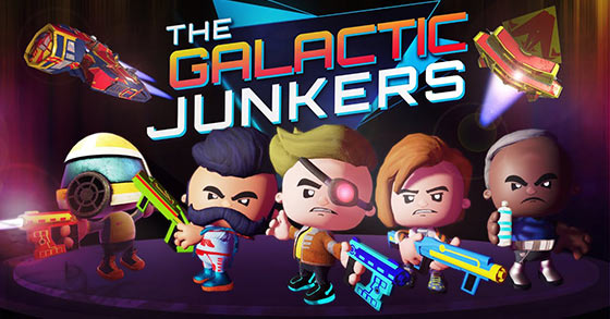 the comedic space combat adventure game the galactic junkers is now available for pc and consoles