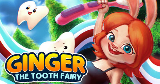 the cute 2d side-scrolling platformer ginger the tooth fairy is now available for pc via steam
