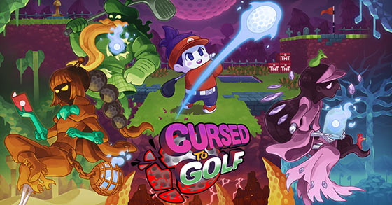 the golf-themed roguelike adventure game cursed to golf is coming to pc and-consoles on august 18th 2022