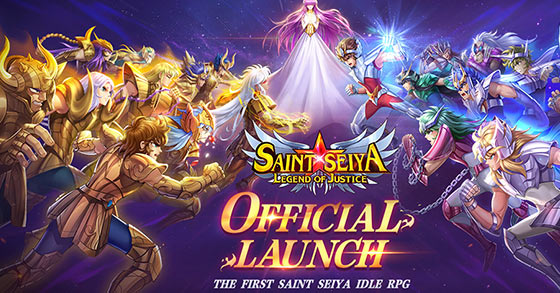 the idle rpg seiya legend of justice is now available for ios and android