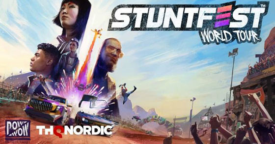 the racing destruction derby game stuntfest world tour is coming to pc in 2022