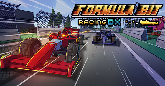 the retro arcade racing game formula bit racing dx is coming to consoles on july 8th 2022