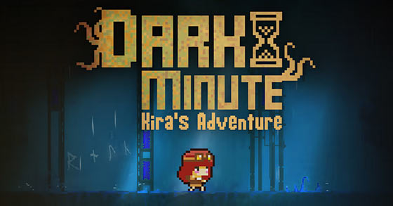 the retro-like pitch-black platformer dark minute kiras adventure is now available for the nintendo switch