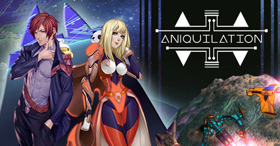 the space-themed 3d twin-stick shooter aniquilation is coming to pc and consoles on july 17th 2022