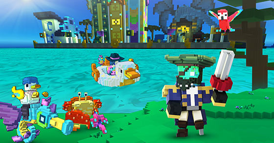 the voxel-based mmo trove has just kicked-off its sunfest in game event