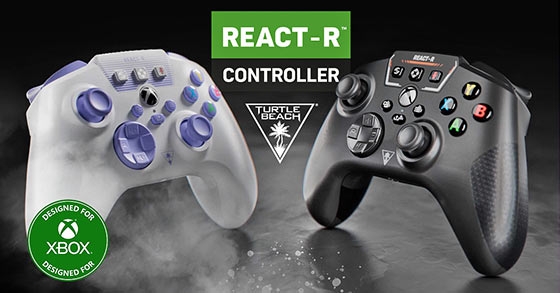 turtle beach has just unveiled the all new react-r controller for xbox