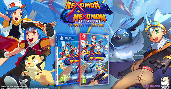 nexomon plus nexomon extinction complete collection is now digitally and physically available for the ps4 and nintendo switch