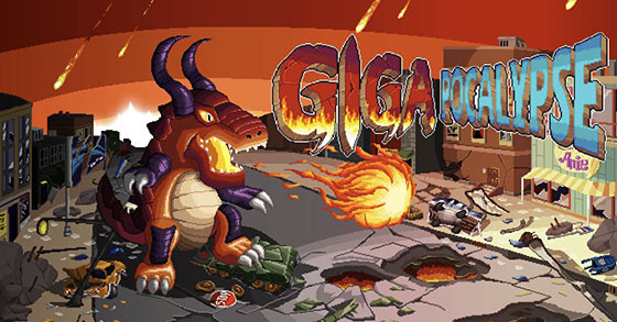 the 2d pixel art destruction game gigapocalypse is now available for consoles