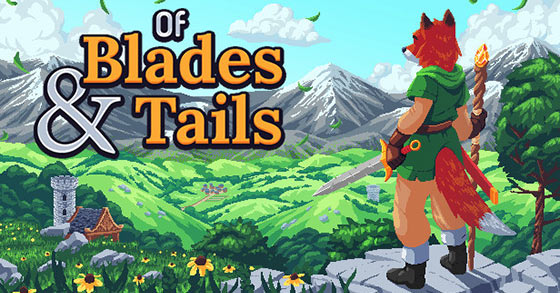 the 2d pixel-art rpg of blades and tails is coming to pc and consoles in 2023