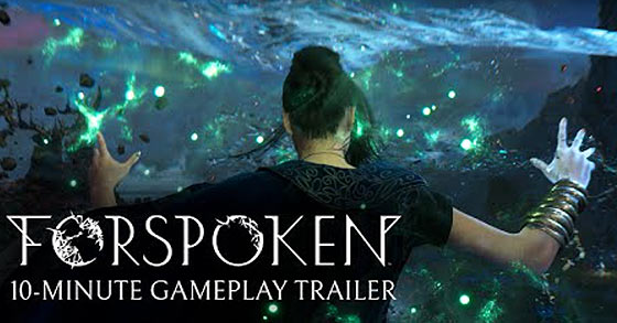 the adventure action rpg forspoken has just released its brand-new gameplay trailer
