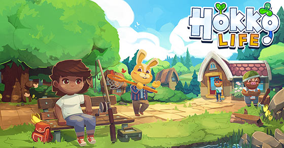 the community sim game hokko life is coming to pc and consoles on september 27th 2022