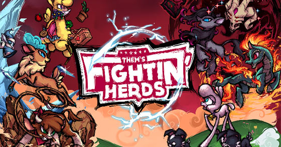 the indie 2d fighting game thems fightin herds is coming to consoles on october 18th 2022