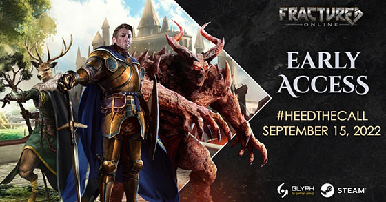 the isometric open-world mmorpg fractured online is coming to steam early access on september 15th 2022