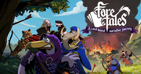 the story-driven card game foretales is coming to pc and the nintendo switch on september 15th 2022