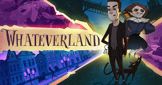 the tim burton-inspired adventure game whateverland is coming to pc on september 15th 2022