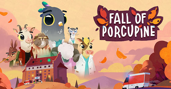 the unique story adventure game fall of porcupine is coming to pc and consoles in 2023