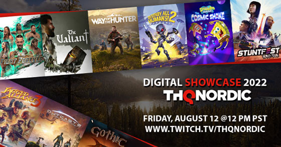 thq nordic presented 14 games during its digital showcase 2022 event
