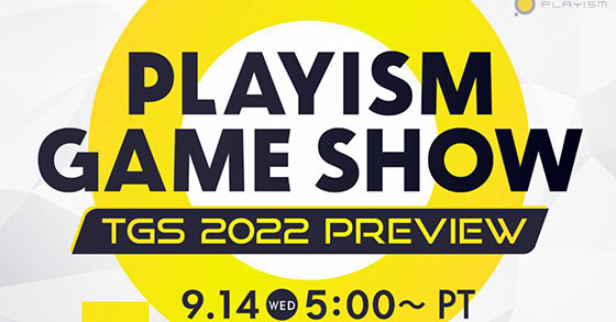 playism game show is kicking-off its tgs 2022 preview on september 14th 2022