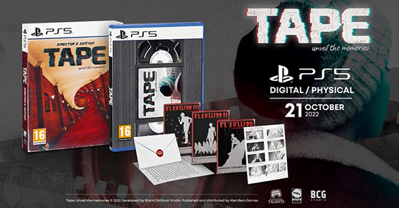 tape unveil the memories is coming digitally and physically to the ps5 on october 21st 2022