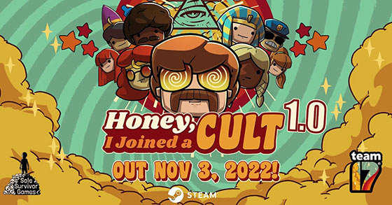 the full version of honey i joined a cult is coming to pc via steam on november 3rd 2022