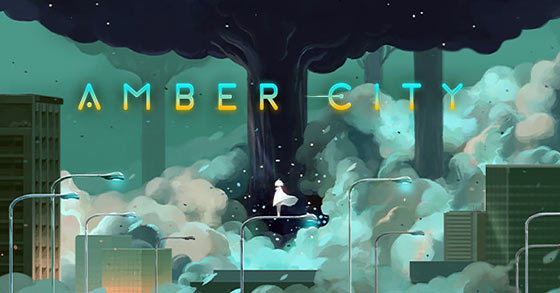 the hand-drawn indie adventure puzzler amber city is now available for pc via steam