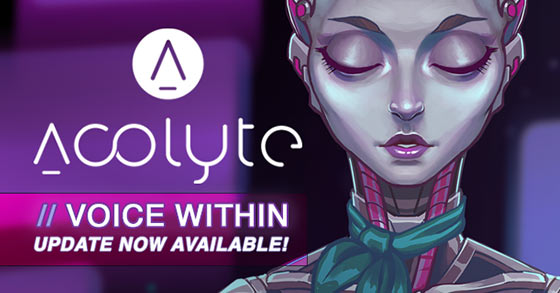 the narrative arg detective game acolyte has just released its voice within update via steam
