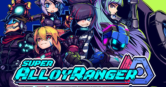 the old-school 2d action-platformer super alloy ranger is now available for pc via steam