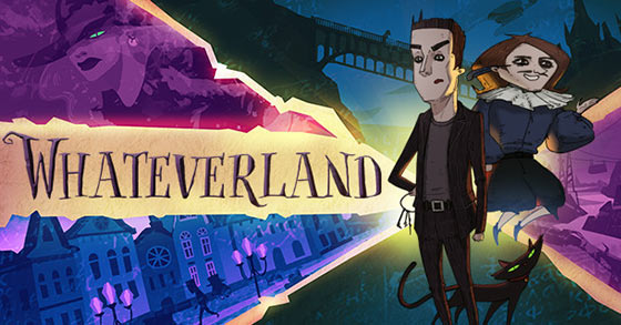 the tim burton-inspired adventure game whateverland is now available for pc