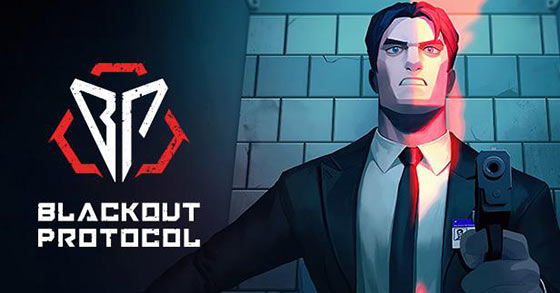 the twin-stick shooter roguelite blackout protocol is coming to steam early access in 2023