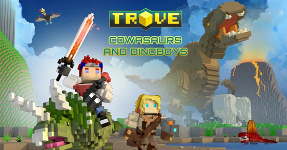 the voxel-based mmo trove has just kicked-off its cowasaurs and dinoboys in-game event