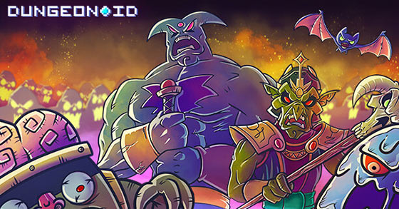 the brick breaker rpg dungeonoid is now available for pc and the ps5