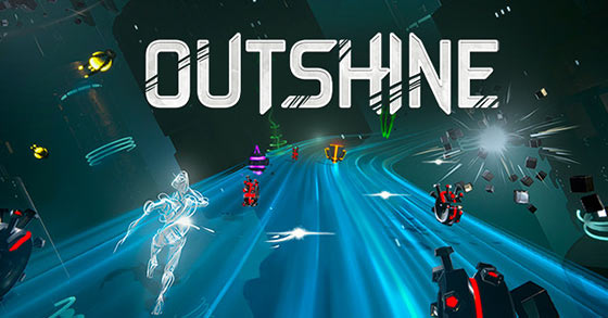 the fast-paced arcade typing game outshine is coming to pc via steam on november 3rd 2022