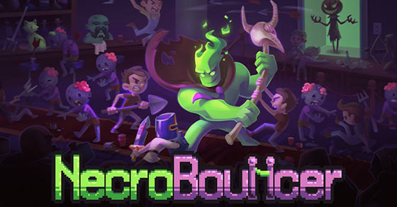 the rogue-like hack and slash dungeon-crawler necrobouncer is coming to pc via steam in q4 2022