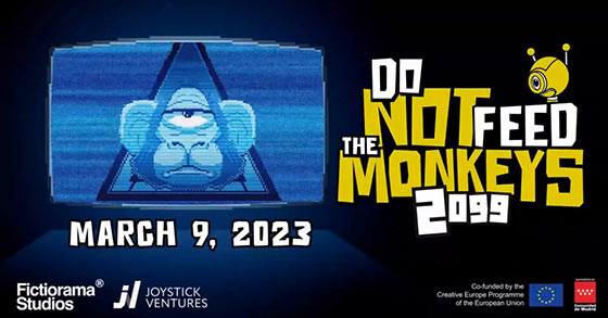 do not feed the monkeys 2099 is coming to pc via steam on march 9th 2023
