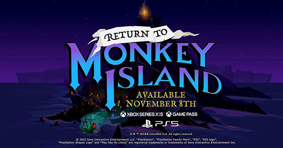 return to monkey island is coming to the ps5 and xbox series x s on november 8th 2022