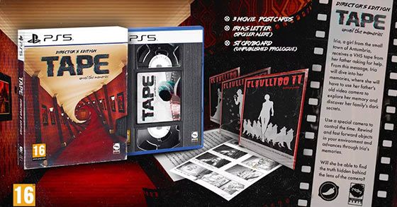 tape unveil the memories is now physically available for the ps5 in eu