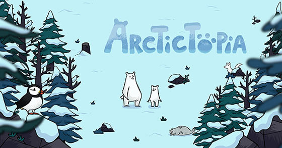 the arctic-themed puzzle game arctictopia is now available for the nintendo switch