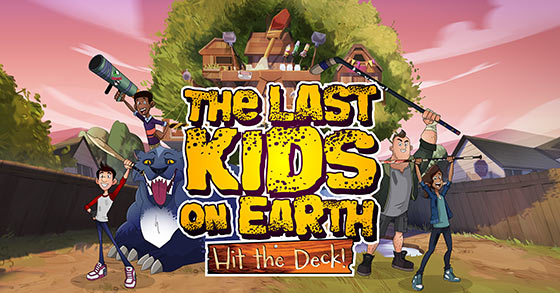 the card battler game the last kids on earth hit the deck is now available via steam ea