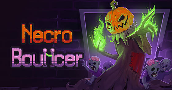 the rogue-like hack-and-slash dungeon crawler necrobouncer is coming to pc via steam on december 8th 2022