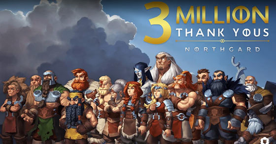 the viking strategy game northgard has just reached its 3 million players milestone