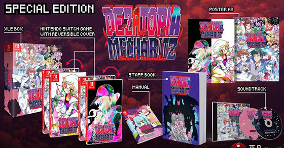 dezatopia and mecha ritz is now physically available for the nintendo switch via strictly limited games