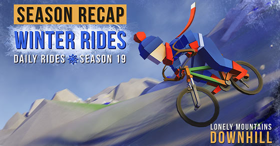 lonely mountains downhill has just released its free winter rides dlc for pc and consoles