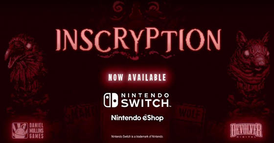 the abominable deck-building roguelike inscryption is now available for the nintendo switch