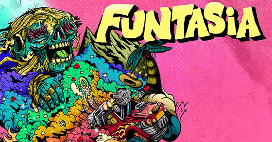 the colorful 2d racing game funtasia is now available for pc and the nintendo switch